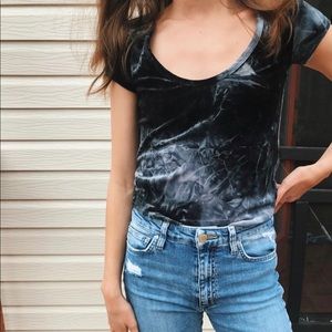 Velvet top